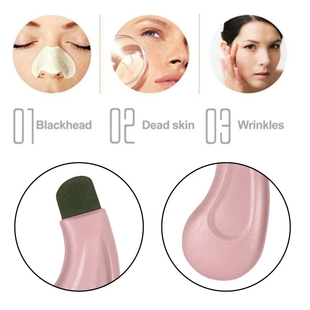 Wholesale Skin Massage Acne Dead Skin Cleaning Spatula Small Silicone Face Scrubber
