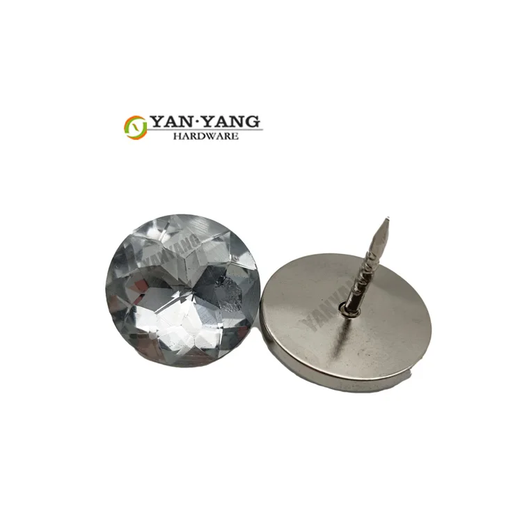 YANYANG Modern 20# Button Top Quality Upholstery Glass Buttons For Sofa
