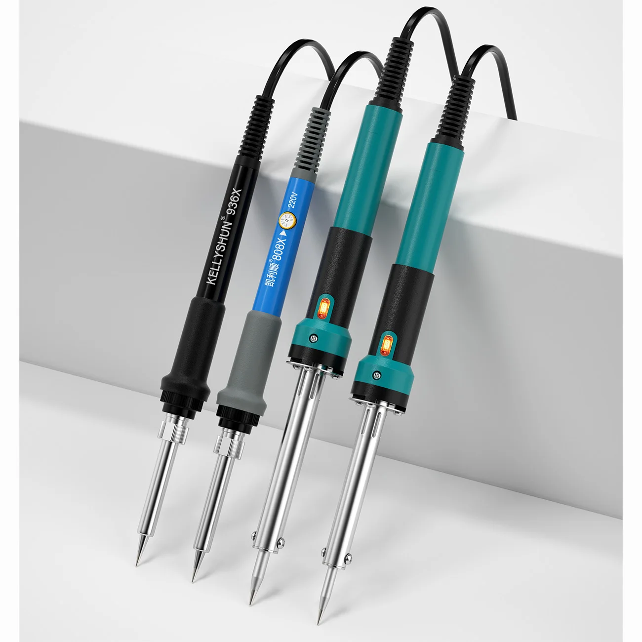 Havya 808X Electric Soldering Iron Adjustable Temperature 60W Output Power Portable with Internal Heating for Home Use