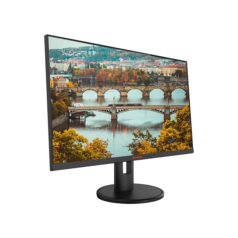 Narrow Border Flat Display Wide Lcd Adjustable Tv Screen Top Shelf Computer Monitor 23.8 Inch Full Hd