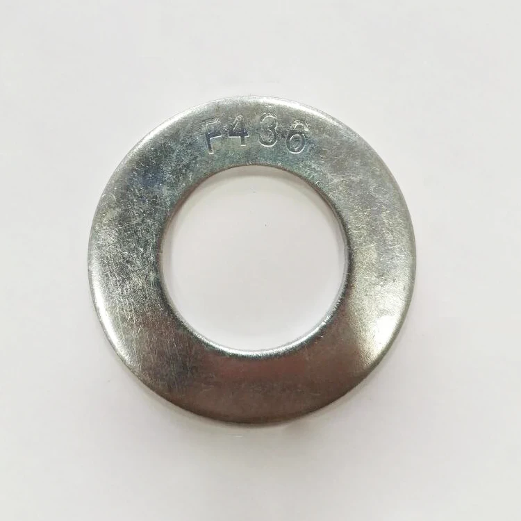 Zinc Plated HDG Stainless Steel ASTM F436 Flat Washer m36 Lock Washer