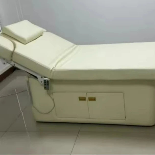 Luxury esthetician equipment massage table salon mascara furniture 3 4 motor lash cosmetic electric spa beauty facial bed