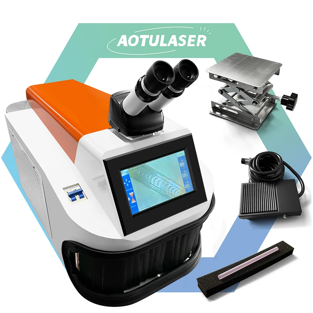 100W 150W 200W Multifunctional Laser Welding Machine Mini Welder for Jewelry