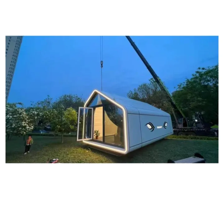 Prefab container house Space Capsule /Modern design customized sleeping capsule hotel