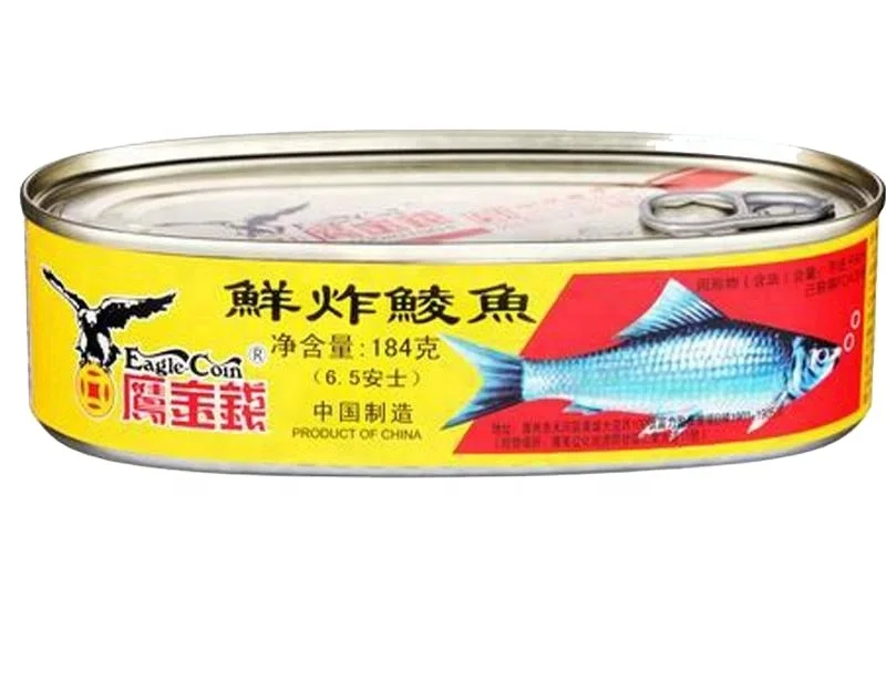 Canned Fried Fish Dace With Soyabean Oil Canned Food Brand Ready To Eat