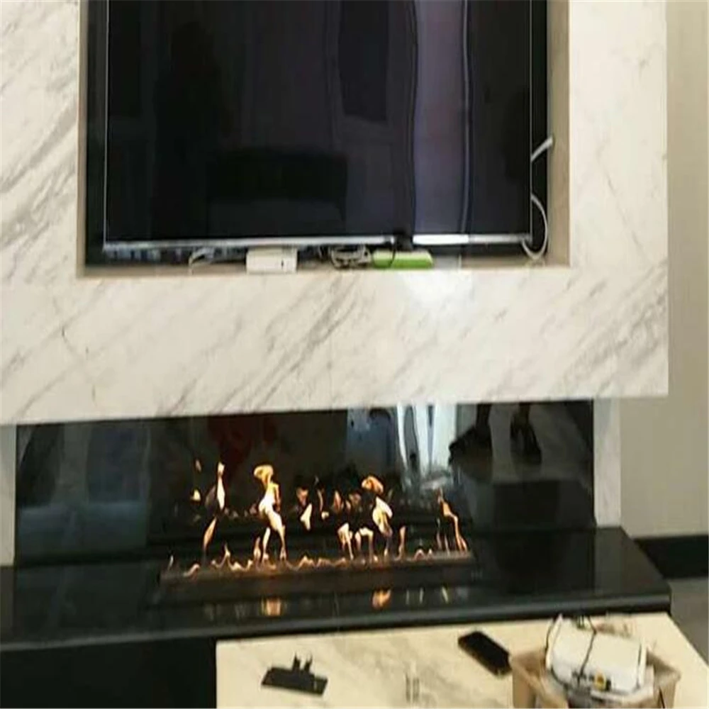 Inno-Fire 18 inch bio fuel fireplace linear  bio ethanol stove