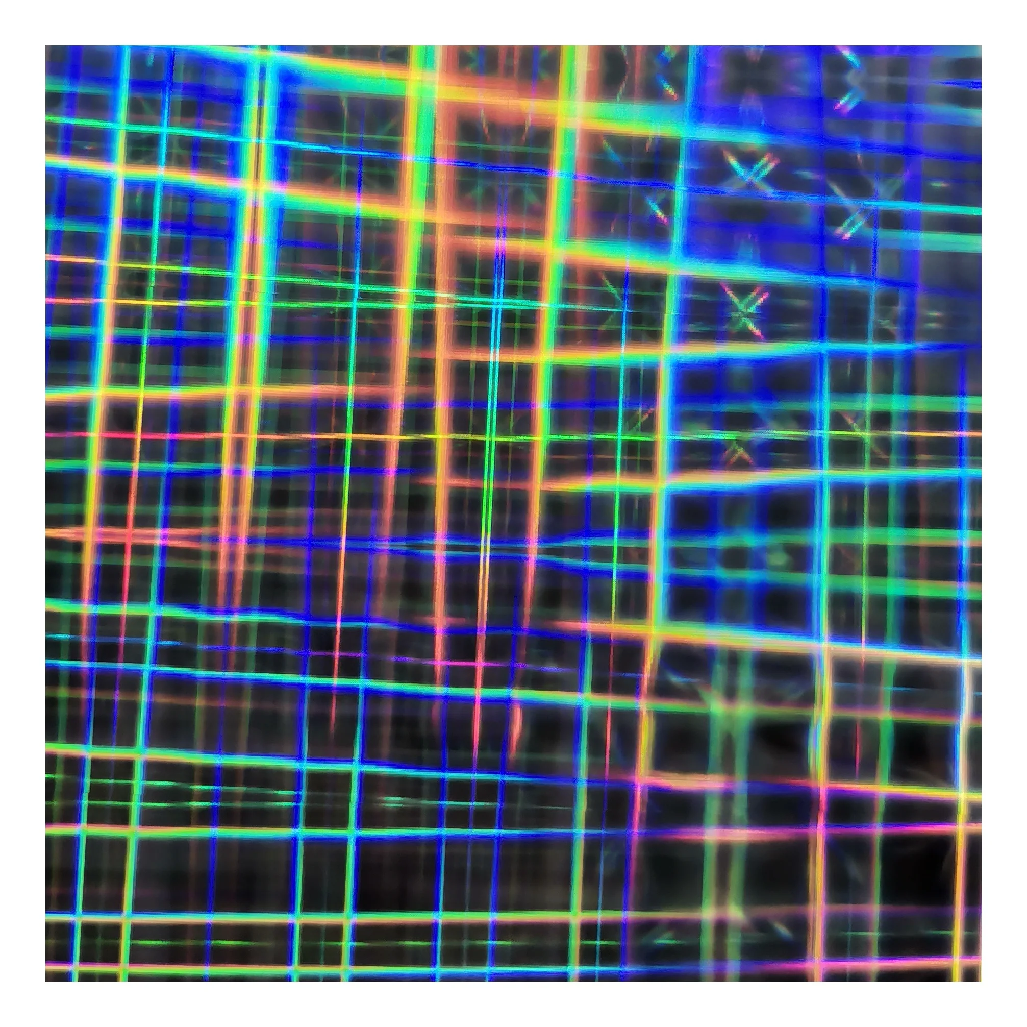 Leather heat foil Full transfer leather Hologram Film Silver Pink Decoration for PU TPU PVC artificial leather shoes surface