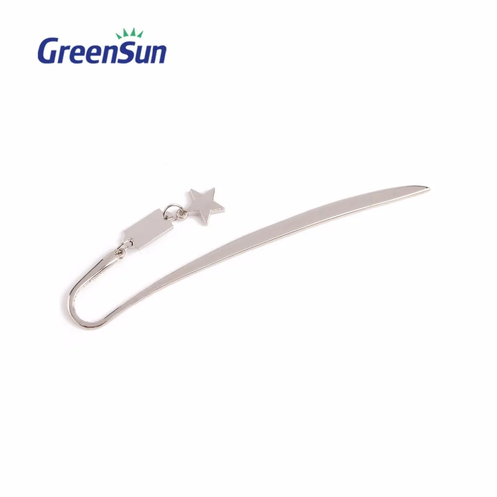 Wholesale Decorative Custom Logo Silver Plated Promotional Blank Buy Die Cast Bookmarks