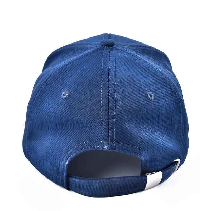 6 panels custom embroidered logo sandwich peak oxford fabric ottoman plain embroidery baseball cap