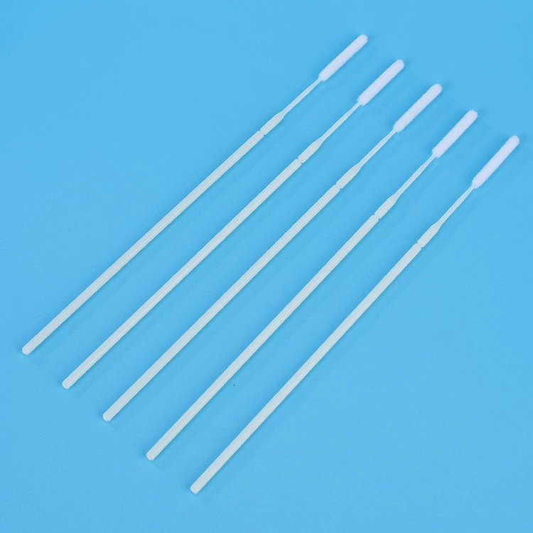 
Free Sample Medical approved sterile flocked test sampling nasopharyngeal nasal swabs 