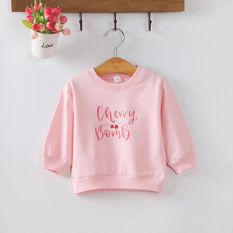 
Infant Kids Girls T shirt Hooded Clothes Baby Cotton Clothing Tee Hoodies 