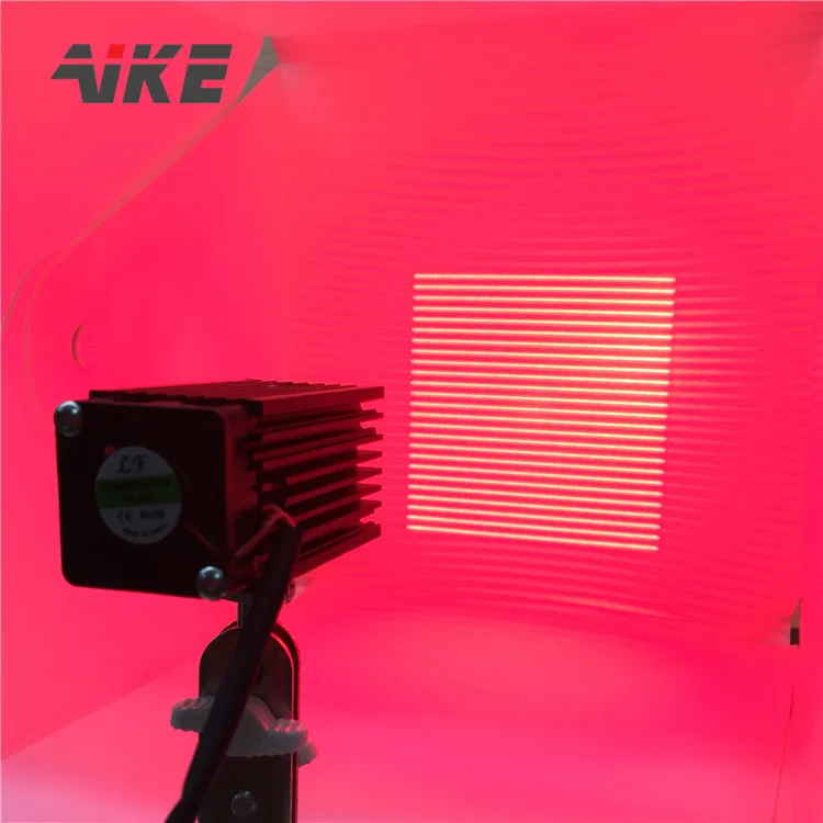650nm 25 lines Square DOE  Diffractive Optical Elements laser diode module for Face Recognition