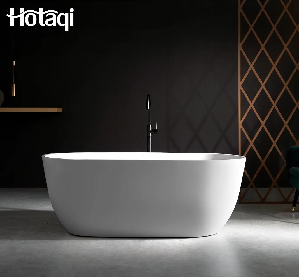 Hotaqi Simple Freestanding Tubs Hot Sell Retail Store bathtub Good Price Not Zhejiang Factory Good Quality