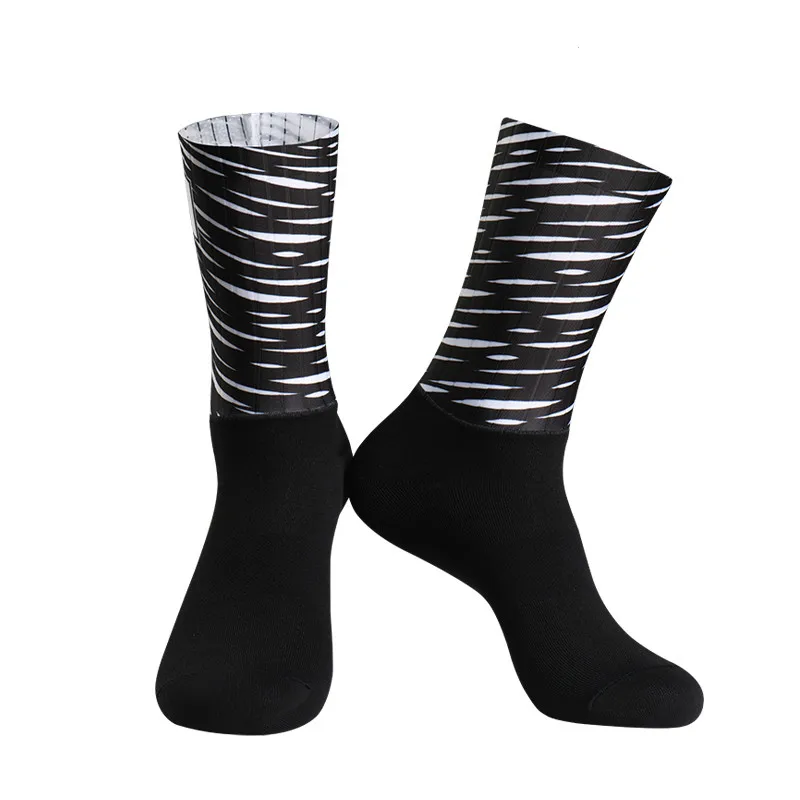Wholesale Outdoor Sport Athenic Racing Cycling Socks Sport Sublimation Racing Bike Socks