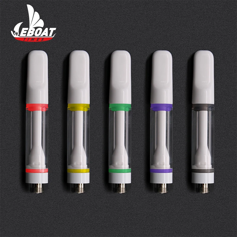 Аксессуары для электронной сигареты, керамический картридж cbd с резьбой 510, с защитой от детей