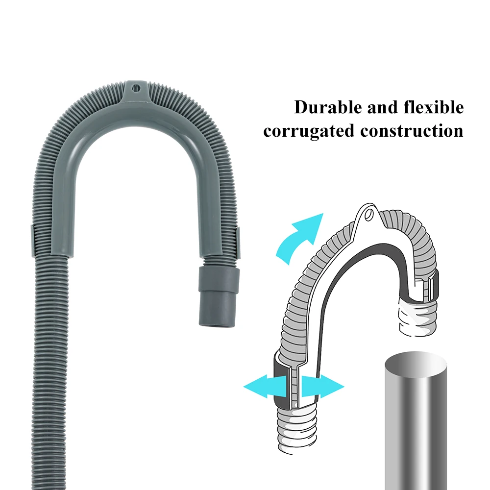 Large Diameter Odor-proof Toilet Plastic Sewer Hose Down Wash Basin Drain Pipes