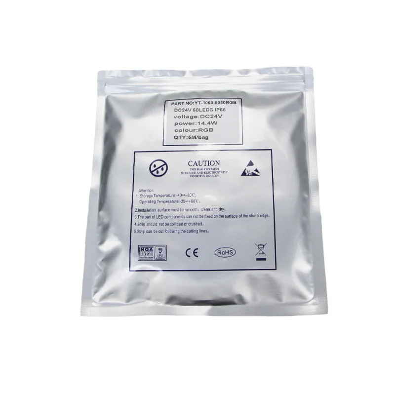 YT-1060-5050RGB 24V LED led light strip IP66 SMD 5050 Color Bright RGB changing LED Strip Light 24V