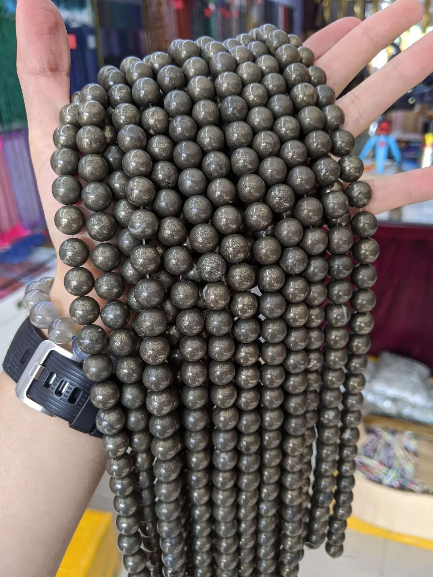 Factory Price 6/8/10mm Natural Stone Beads Ruby zoisite Leopardskin jasper Lemon jade Natural Stone Beads For Jewelry Making