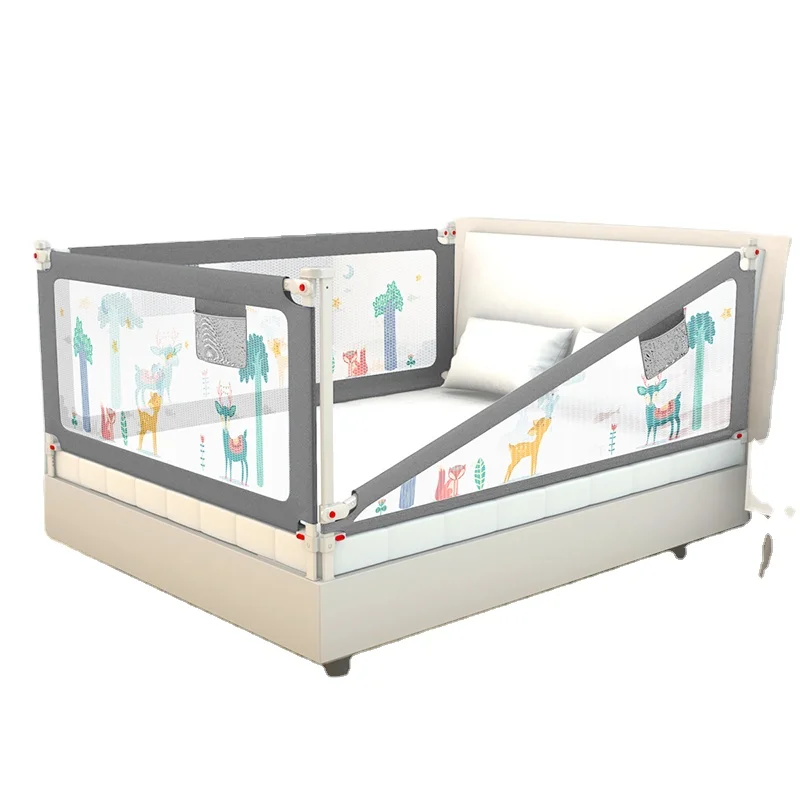 Extra High Child Safety Bedrail /75-103 Adjustable Height Kids Bed Guard/Baby Safety Products Bed Rail