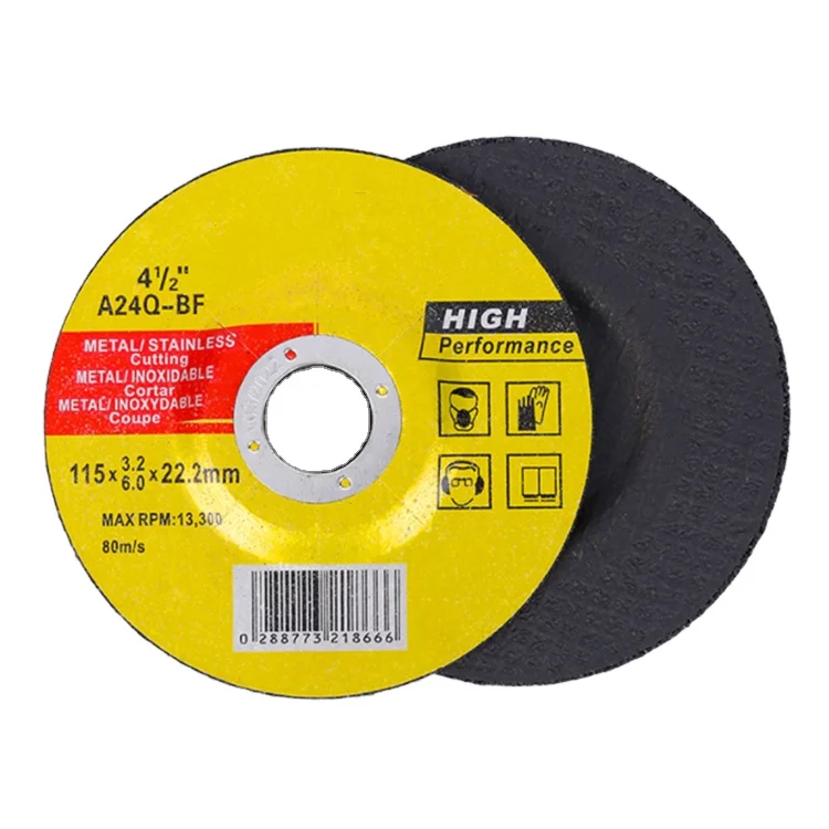115 ultra-thin double mesh metal stainless steel resin 4.5 inch cutting blade OEM customization