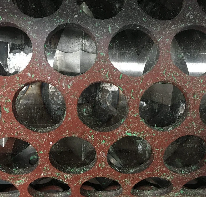 
PE PP ABS Hard Lumps Single Shaft Shredder Crushing Machine 