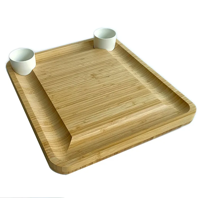 WDF Factory Custom cheese board knife set with wood bamboo handle charcuterie board tabla de queso bamboo cheese boards