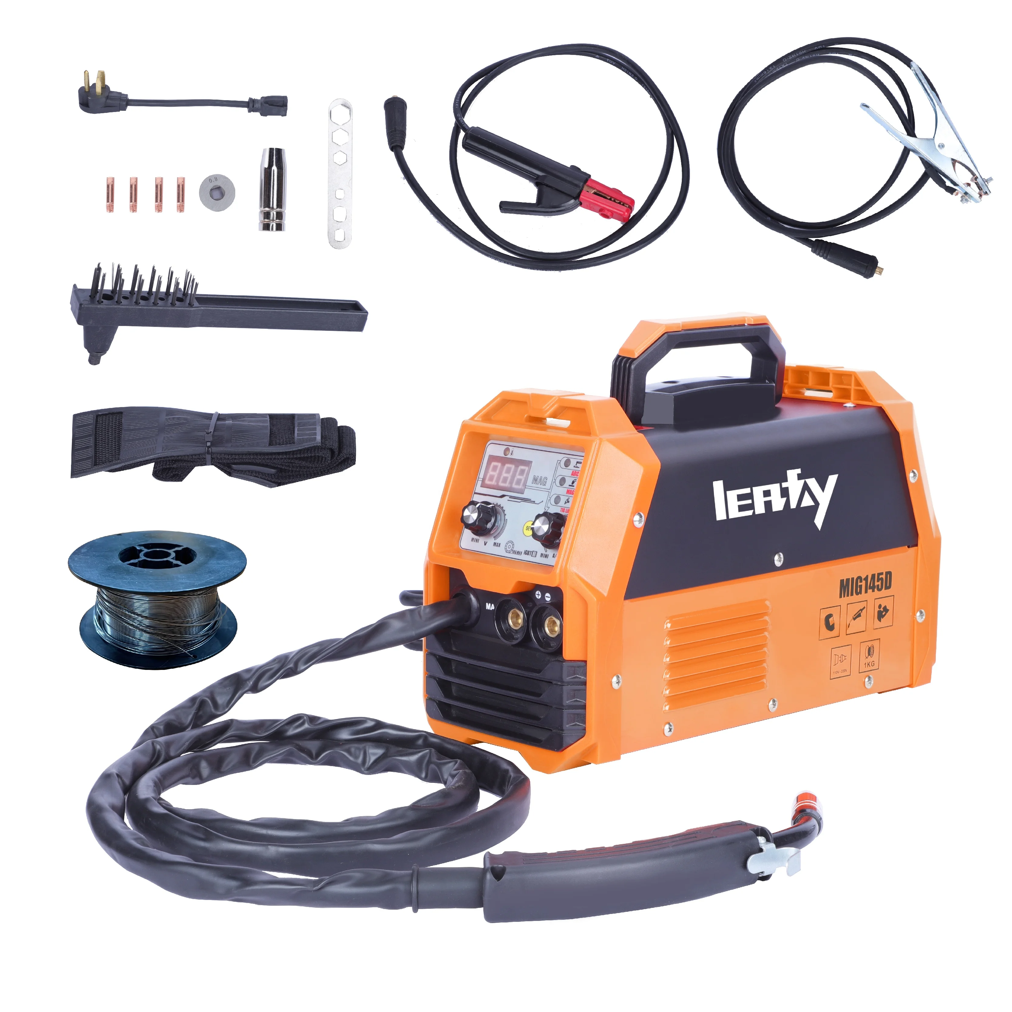 Dual Voltage 110 220V Portable Inverter Welder Multifunction MIG 120A Electric Welding Machine With MMA TIG LIFT