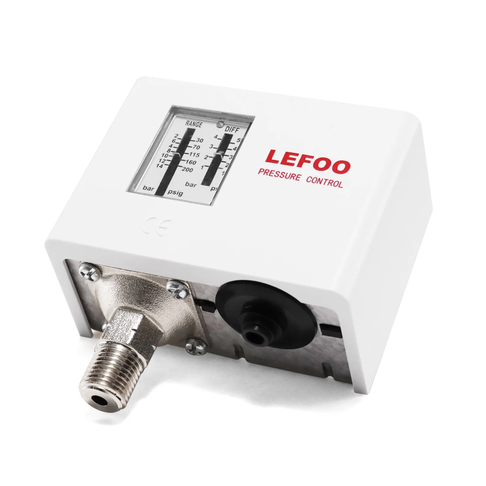 LEFOO LF55 10A Refrigeration Pressure Control Switch For Air-conditioning