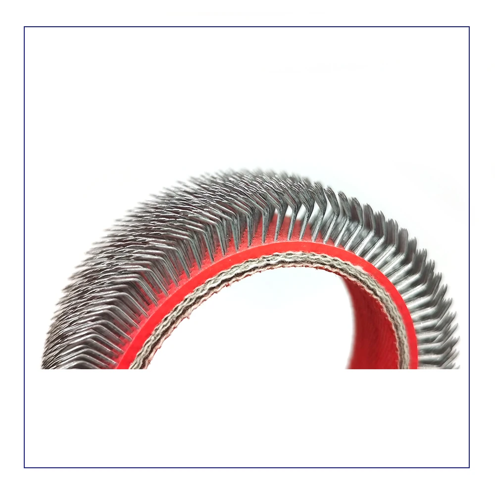 Textile carding machine parts flexible card clothing raising fillet RT-15