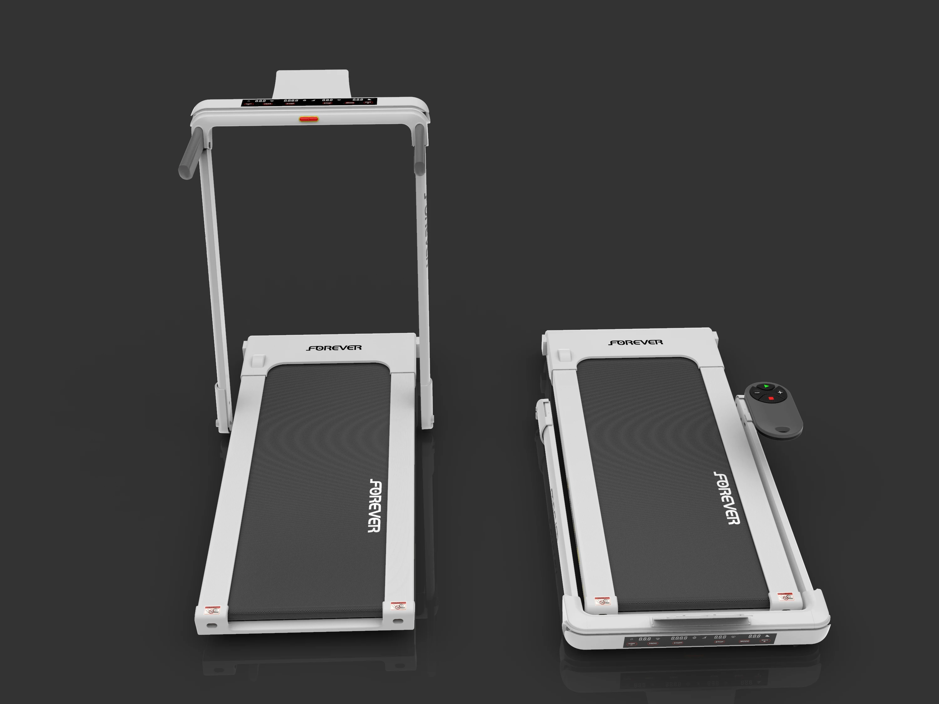 Under Desk Treadmill DIGTOGIM 2 in 1 Walking Pad Desk Treadmill Slim Walking Running Jogging Machine for Home Office Exercise