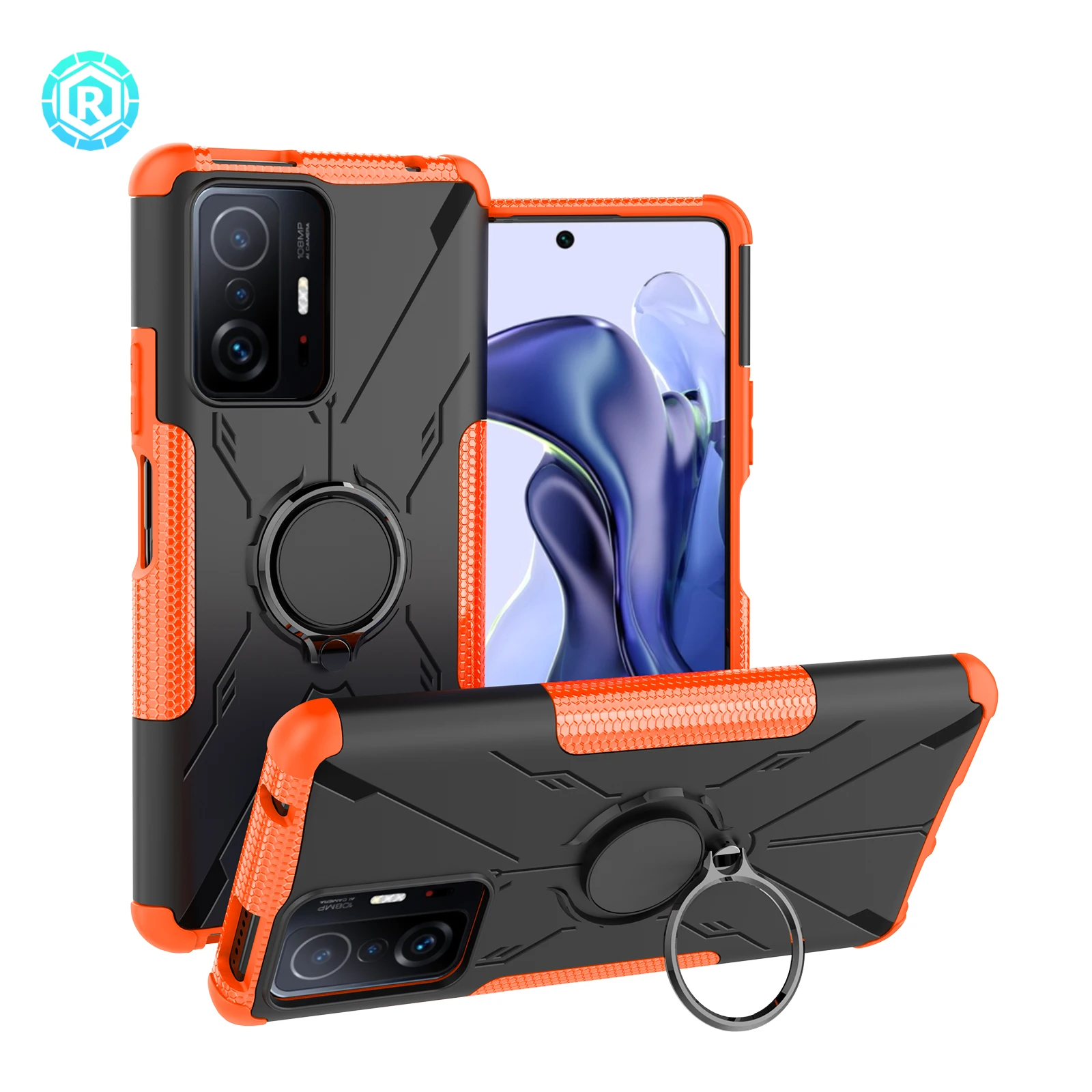 OEM ODM Manufacturer Mobile Phone Case Anti Yellow Phone Cover TPU PC Shockproof  Phone Case For Xiaomi Redmi Note 11T 5G