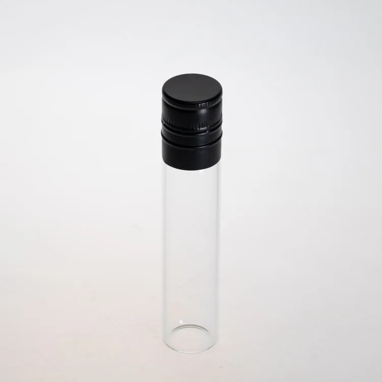 Glass Tube Clear Liquor Wine Bottles For Drinking