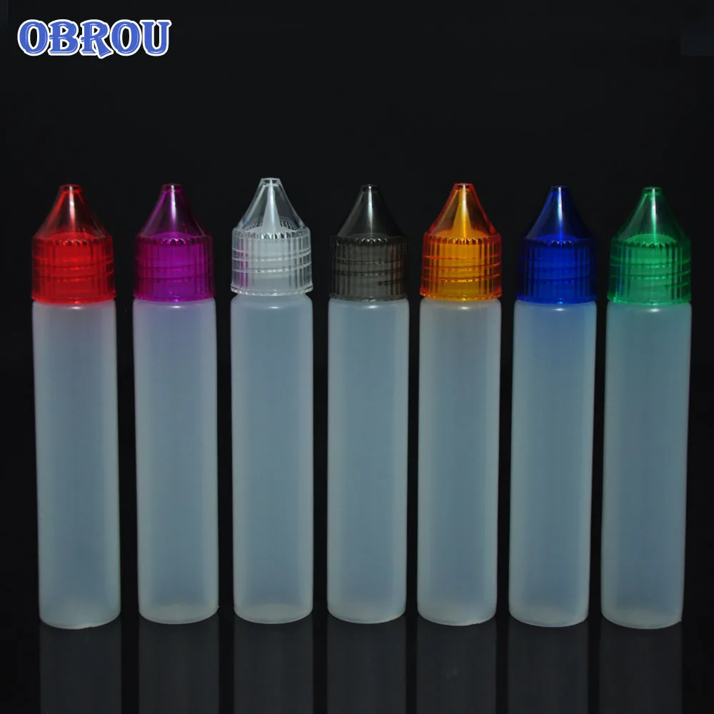 Pen Shape Squeeze Dropper Bottle 15ml 30ml 50ml Empty Pe Plastic Bottle With Screw Cap And Long Thin Tip