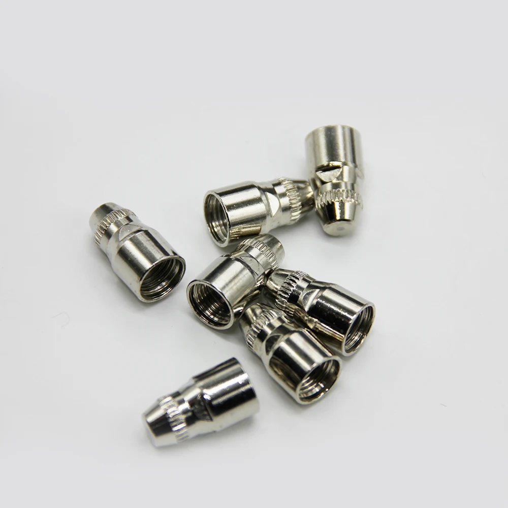 P80 nozzle and electrode cutting Torch machine welding Gold plated P80 electrode nozzle