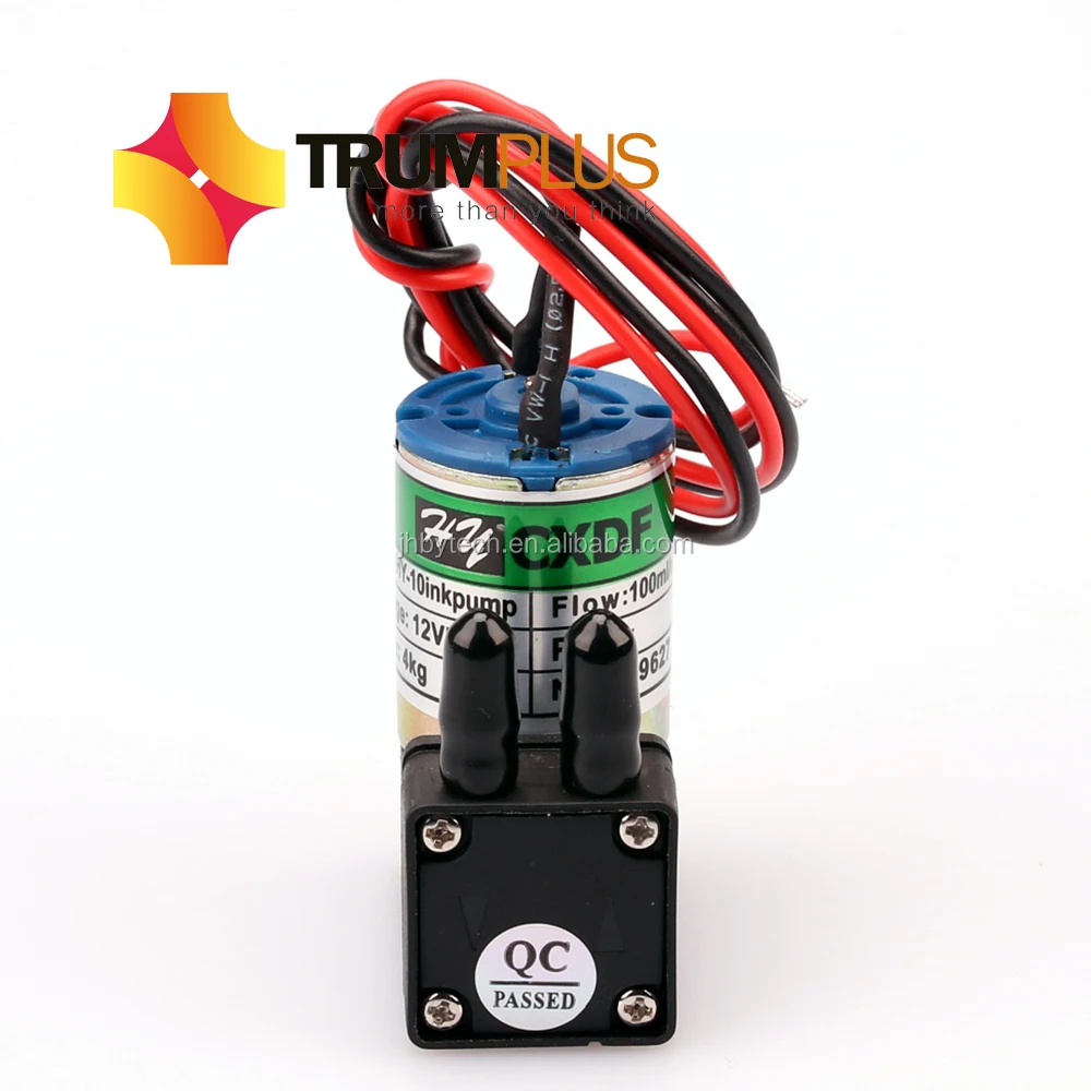 Solvent inkjet printer part HY-10 100-200ml/m 12V small ink pump