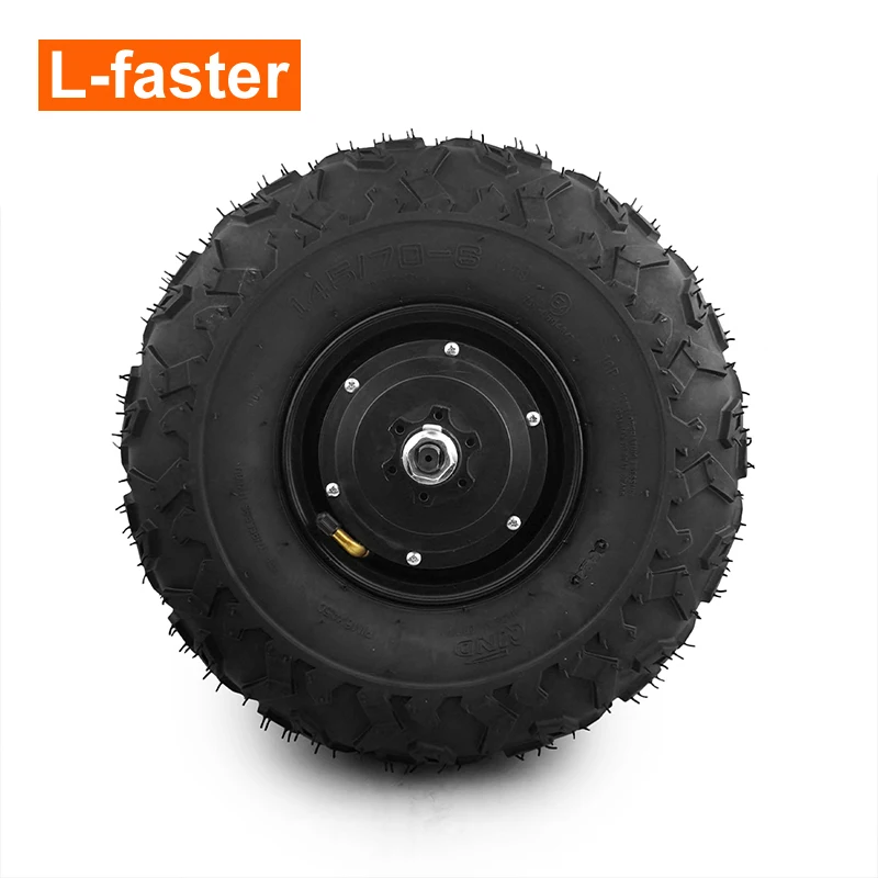 L-faster 36 В 350 Вт электрическая тачка втулка мотор комплект электрического скутера внедорожная шероховатая шина колесо 14 5