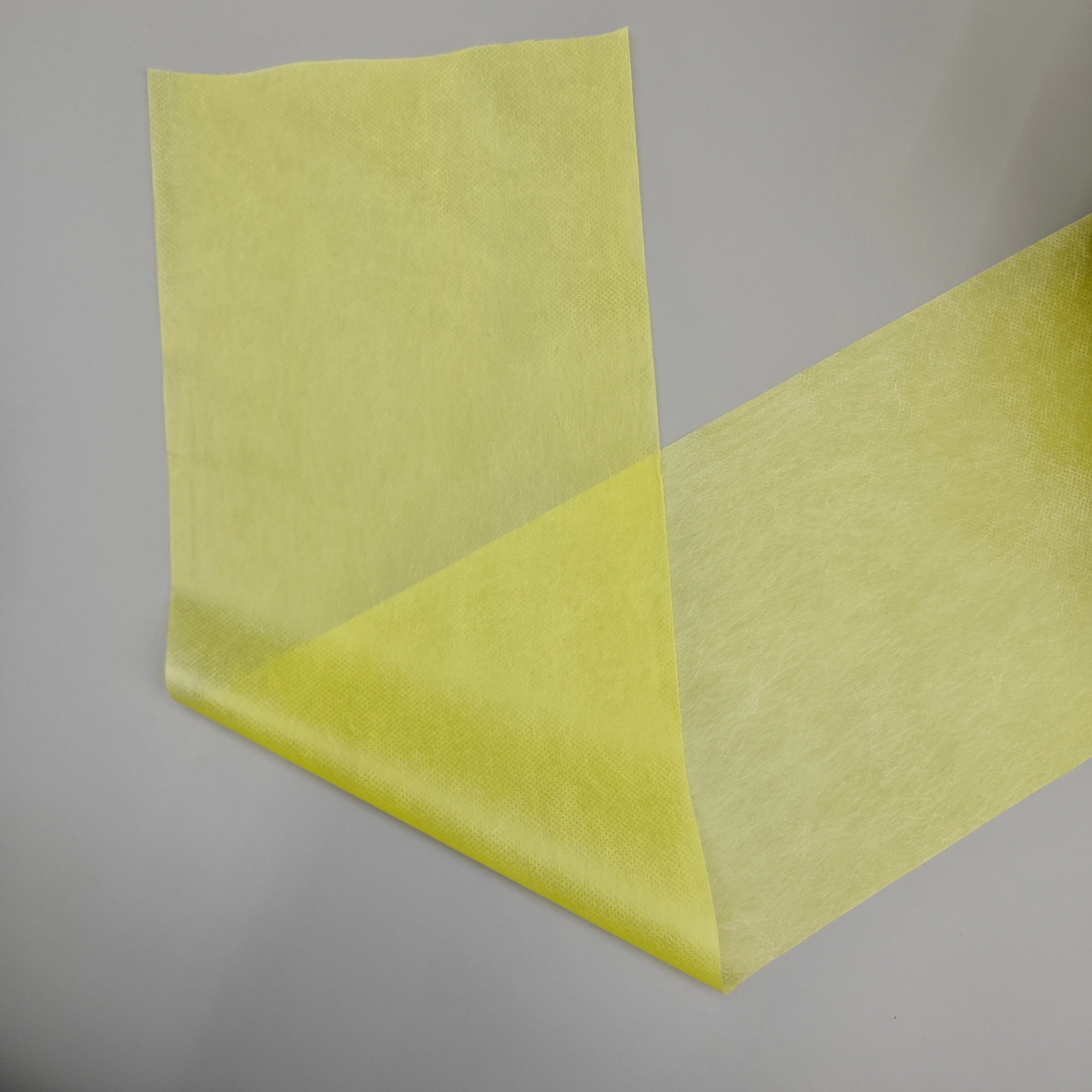 Baby and Child Products Healthcare Industries Yellow PE Film & PP Non Woven Fabric Suitable for Personal Care,