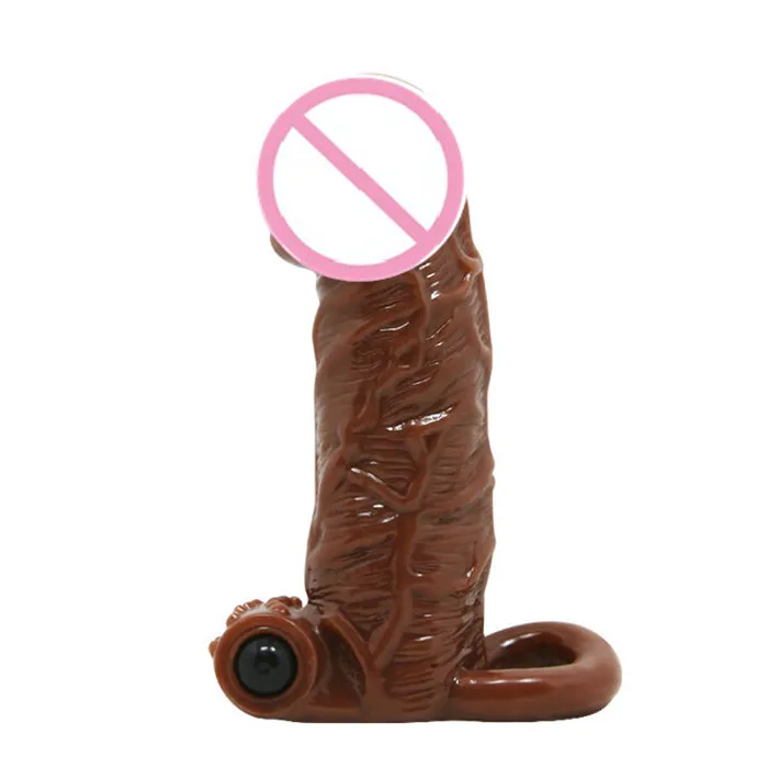 Silicone big cock sex toys bullet vibrating penis sleeve for men sex-penis-sleeves girth belt sex-penis-sleeves