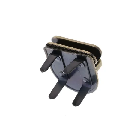Metal Clasp Turn Lock Twist Lock for DIY Handbag Bag Purse Hardware Closure Bag Parts Accessories-- Cheap Price
