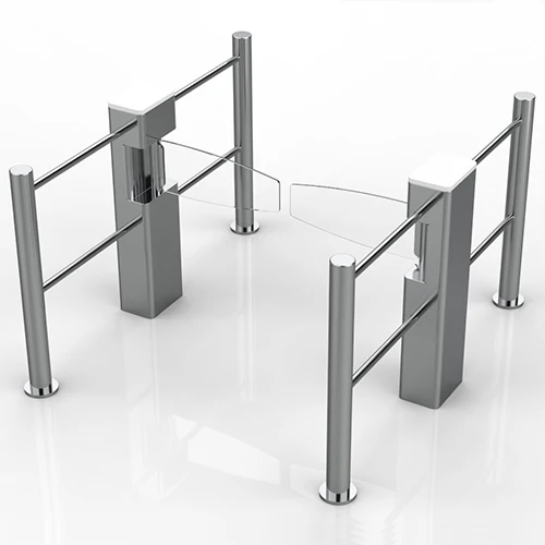 High Quality Entrance Pedestrian Access Control Swing Security Barriers Gates Automatic Swing Barrier Speed Gate