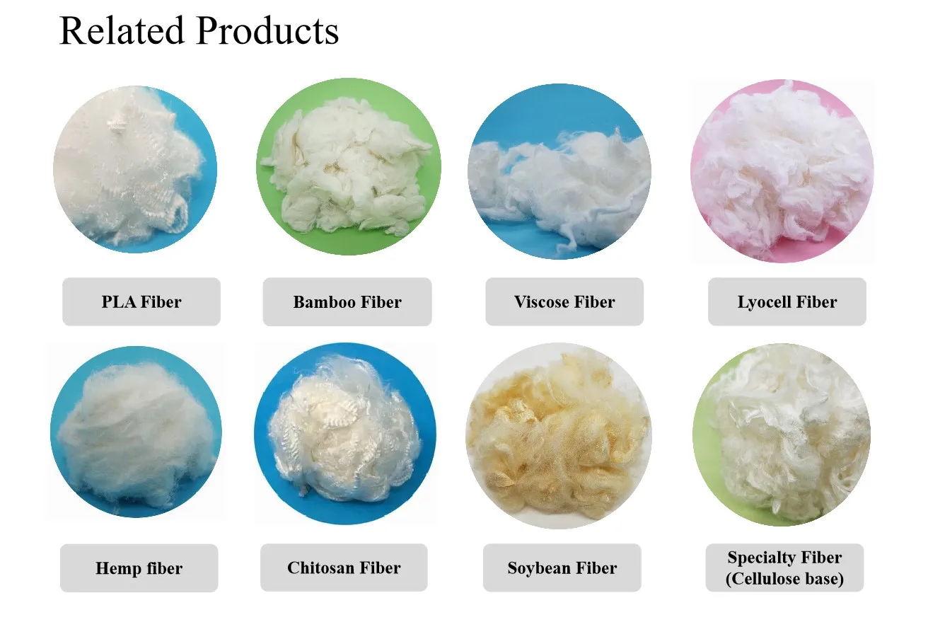 1.4D 38mm white raw bamboo fibres for spunlace nonwoven fabric