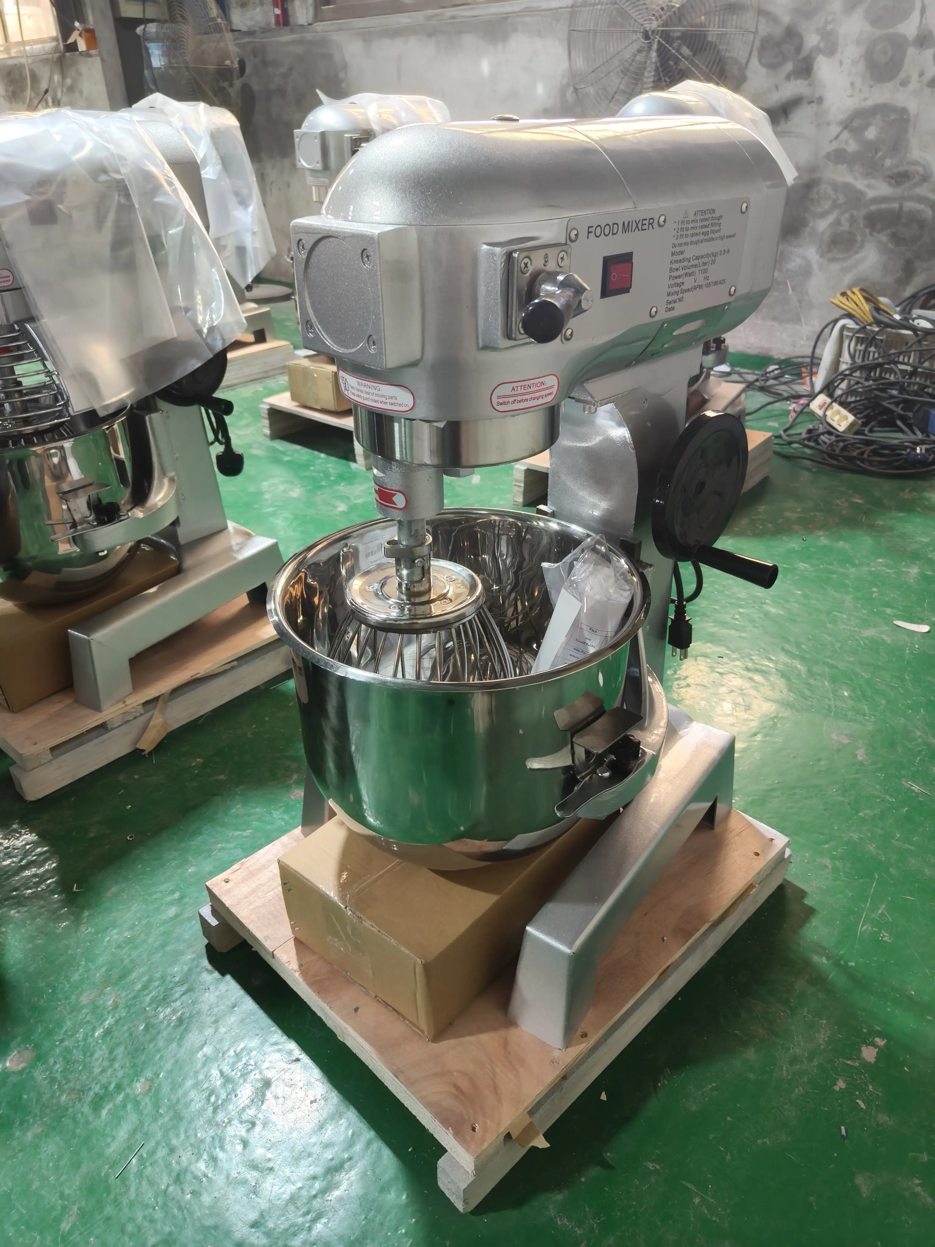 Commercial Planetary Mixer  Planetary Countertop Mixer for Food wheat flour mill bread