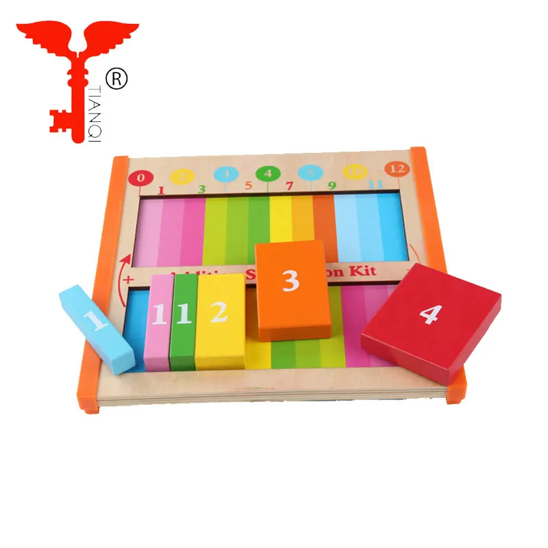 Montessori material educational toys math puzzle