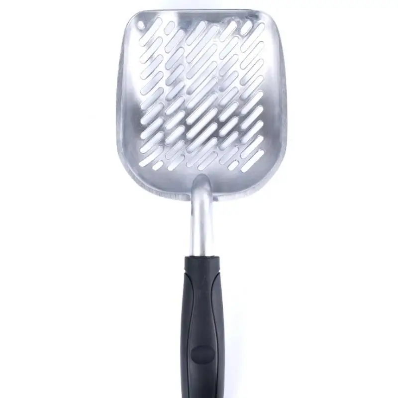 Factory  Wholesale Aluminium Alloy Big Cat Litter Scoop Durable Metal Shovel Pet Cleaning Tools