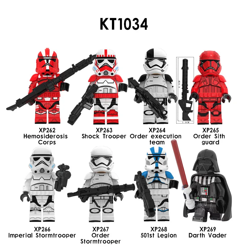 Star Movie star War clone trooper Star Darth Shock stormtrooper Mini Building Block Figure Kids Toys
