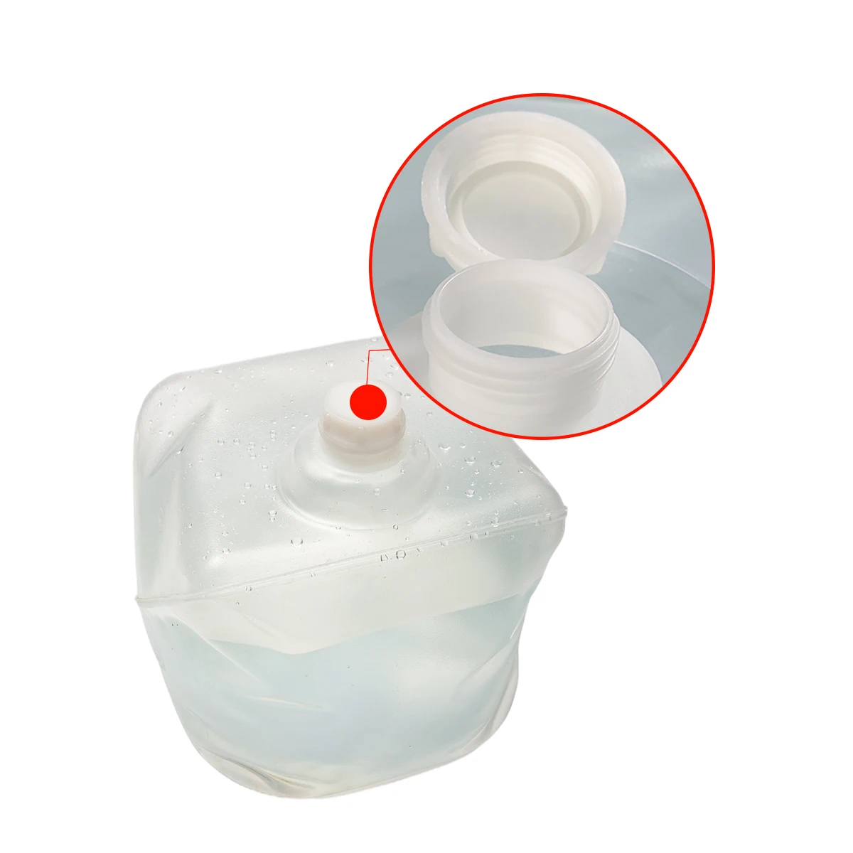 Medical lab use 5L 10L 20L hematology reagent cubitainer for analyzers