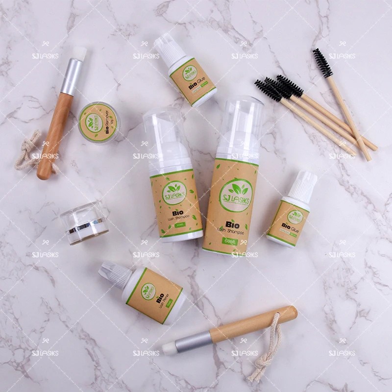 vegan and cruelty-free formula fast drying eyelashes extension glue