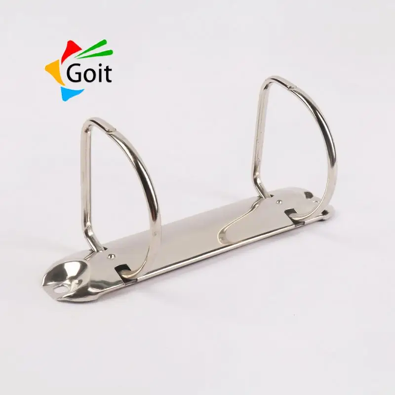 Cheap Factory wire gold clip black 2 rings 32 mm a4 stainless steel binder clips ring with hook cup clip