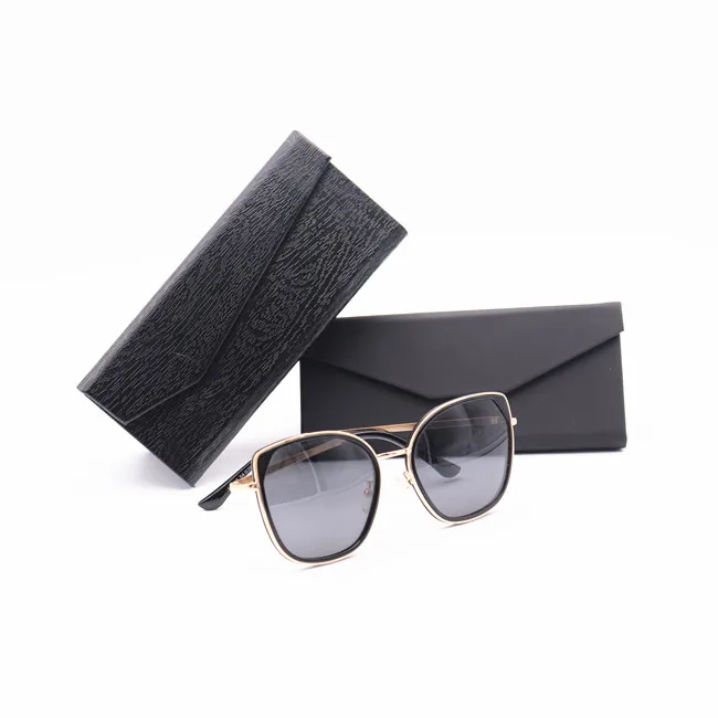 Custom Logo Eyewear Box Glasses Folding Wholesale Custom Foldable Glasses Boxes Branded Sunglasses case Folding Glasses Case
