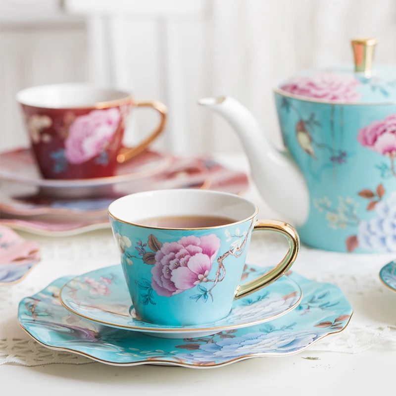 Durable Using Low Price Customized Bone China Teacup Ceramic Saucer Set